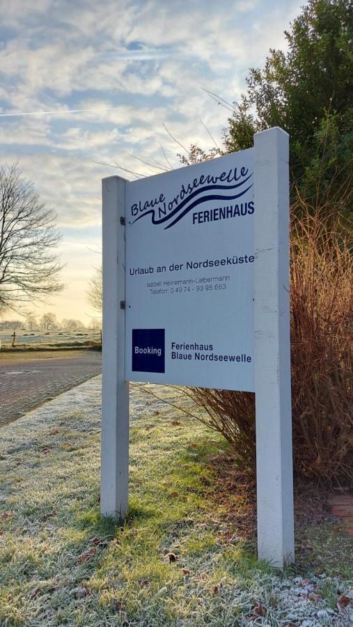Ferienhaus Blaue Nordseewelle Vila Esens Exterior foto